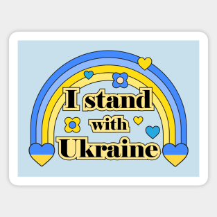 I stand with Ukraine Magnet